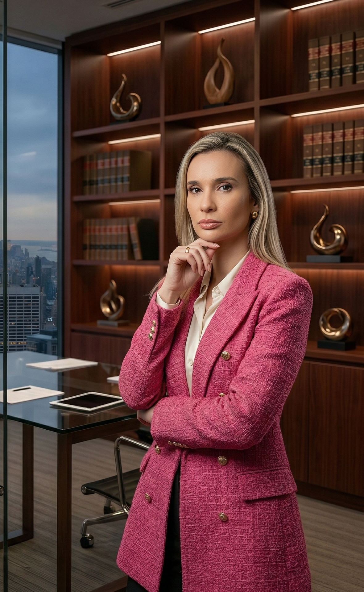 Dra. Mayara Gonçalves Barreto em seu escritório